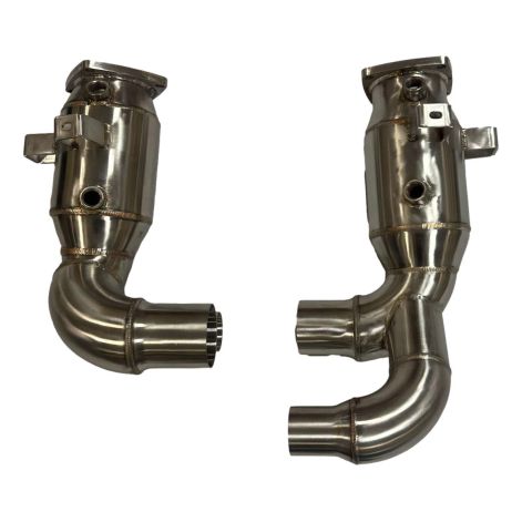 Porsche 911 991.2 Carrera Decatted Downpipes - Top Gear