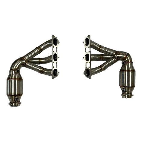Porsche 911 991.1/991.2 GT3/RS 4.0 Dummy Cat Exhaust Manifolds - Top Gear