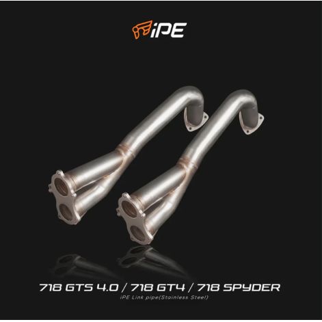 Porsche 982 | 718 Spyder | 718 Cayman GT4 2020 - Current Front Pipe OPF Version - IPE Exhaust