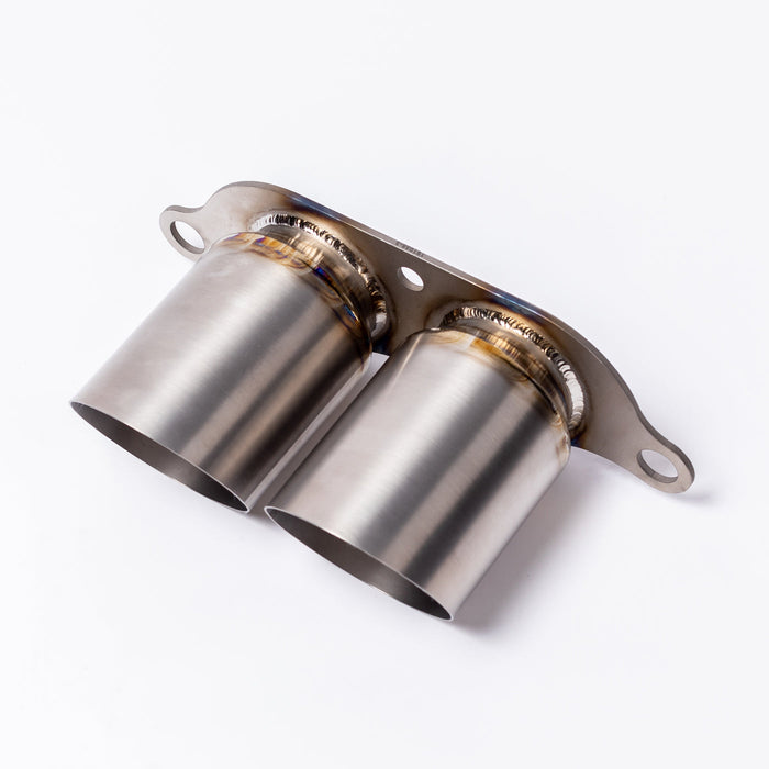 Porsche 991.1 GT3 | 991.2 GT3 Titanium Exhaust Tips (Straight) - JCR Development