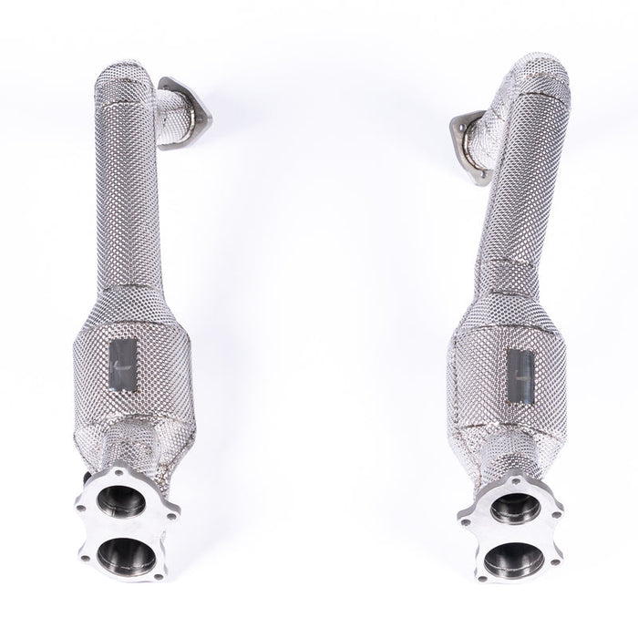 Porsche 718 Inconel Link Pipes GTS | GT4 | Spyder 4.0 (Race Cats) - JCR Exhaust