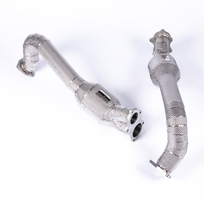 Porsche 718 Inconel Link Pipes GTS | GT4 | Spyder 4.0 (Race Cats) - JCR Exhaust