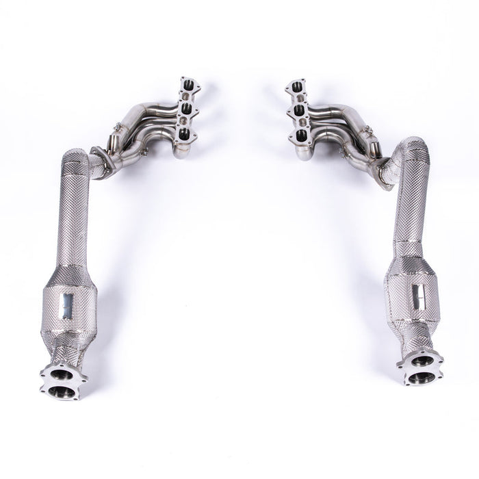 Porsche 718 Inconel Race Manifold & Link Pipe GTS | GT4 | Spyder 4.0 (Race Cats) - JCR Exhaust