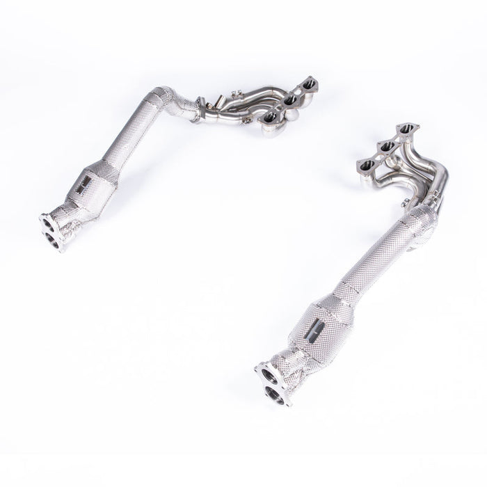 Porsche 718 Inconel Race Manifold & Link Pipe GTS | GT4 | Spyder 4.0 (Race Cats) - JCR Exhaust