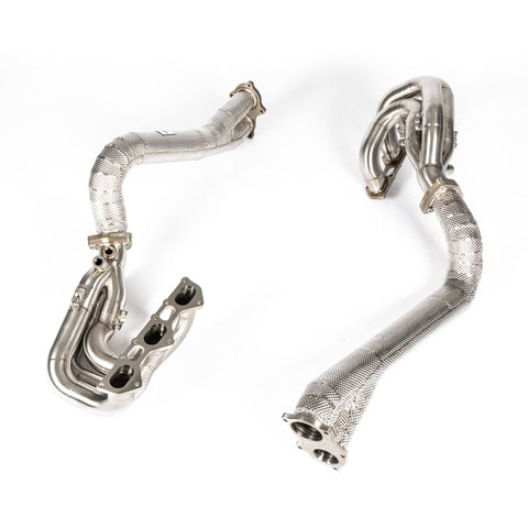 Porsche 718 Inconel Race Manifold & Titanium Link Pipes GTS | GT4 | Spyder 4.0 (Non Silenced) - JCR Exhaust