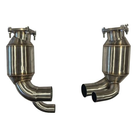 Porsche 911 991.2 Carrera Downpipe with 300 Cell Cats - Top Gear