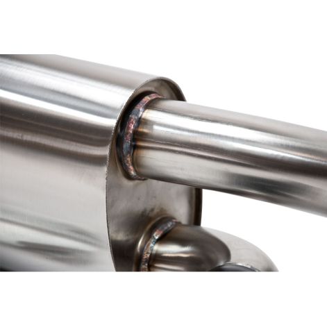Porsche 911 997.1 Turbo Linked Silencers Performance Exhaust - Top Gear