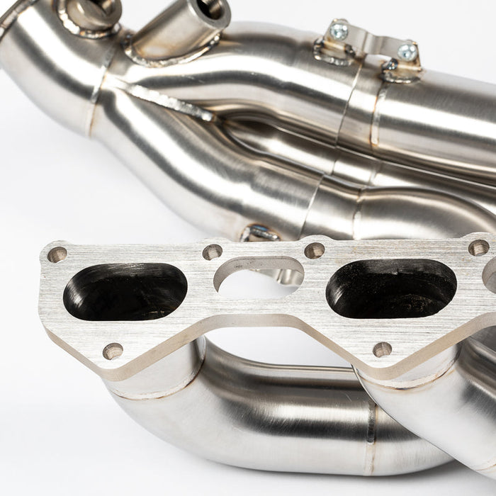 Porsche 718 Inconel Race Manifold & Link Pipe GTS | GT4 | Spyder 4.0 (Race Cats) - JCR Exhaust