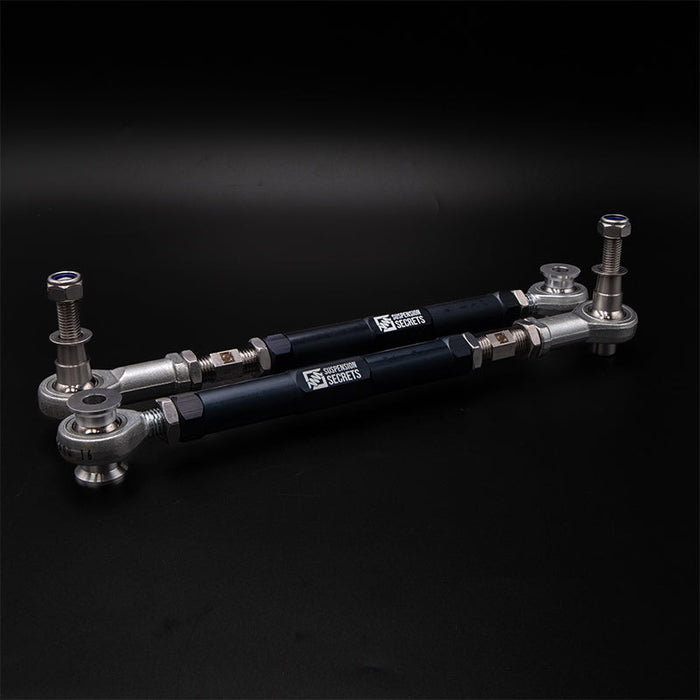 Suspension Secrets adjustable toe link rose joint