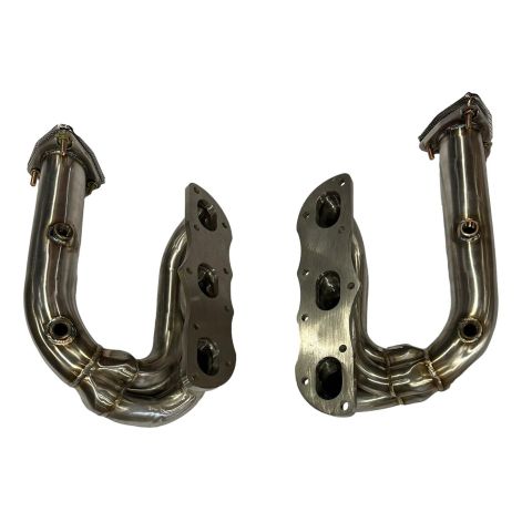 Porsche 911 991.2 Turbo Decat Exhaust Manifolds - Top Gear