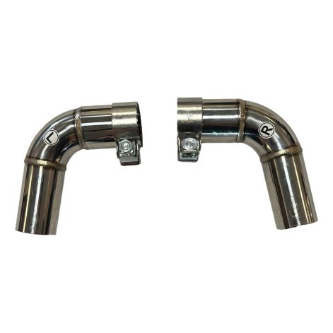 Porsche 911 997.1 Turbo Exhaust with Tips & Decat - Top Gear