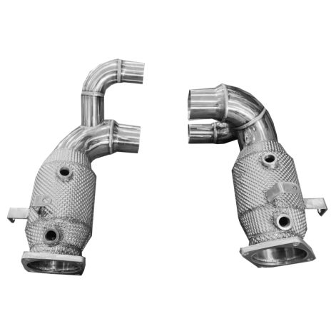 Porsche 911 991.2 Carrera Decat Exhaust Downpipes - Top Gear