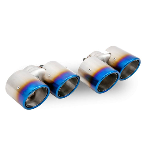 Porsche 911 997.1 & 997.2 Carrera Titanium Exhaust Tailpipes - Top Gear