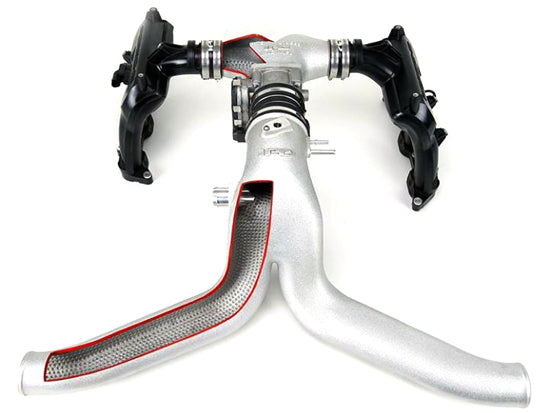 Porsche 991.2 Turbo /S IPD Aluminum Intake Plenum High Flow Y Pipe - IPD Plenums
