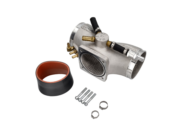 Porsche 996 Turbo/S/X50/GT2 Aluminum Intake Plenum Competition 74mm Throttle - IPD Plenums