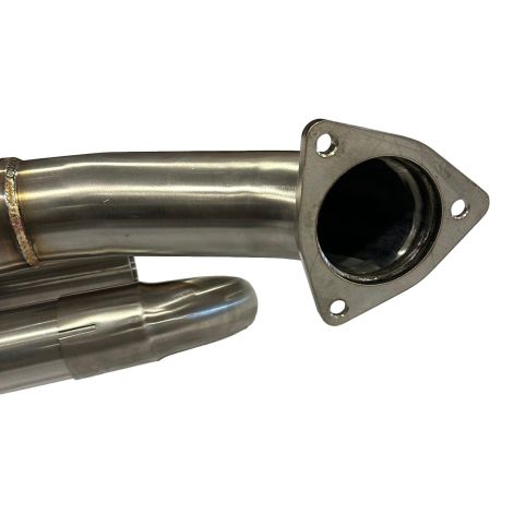 Porsche 911 991 Carrera Valved Rear X-Pipe - Top Gear
