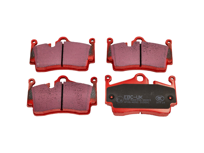 Porsche 987 Boxster / 987 Cayman RED Brake Pads 'Road' Rear - EBC Brakes