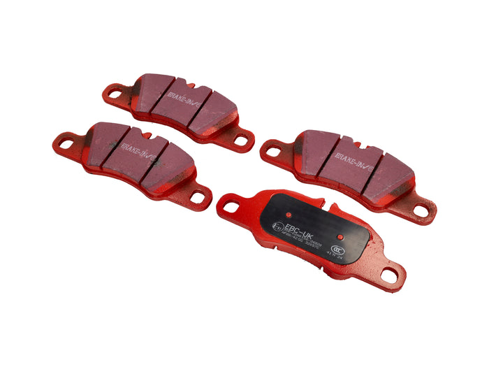 Porsche 997.2 / 991.1 / Boxster / Cayman RED Brake Pads 'Road' Front - EBC Brakes