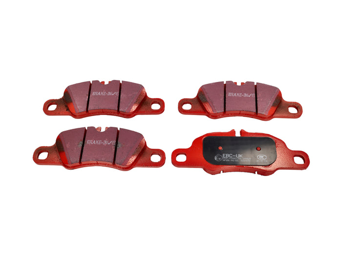 Porsche 997.2 / 991.1 / Boxster / Cayman RED Brake Pads 'Road' Front - EBC Brakes