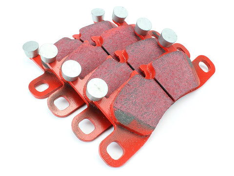 Porsche 997 GT3 2009 RED Brake Pads 'Road' Front - EBC Brakes