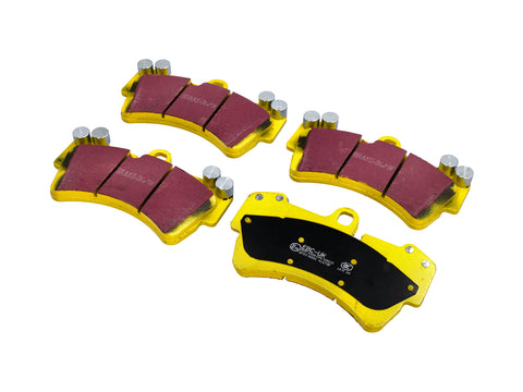 Porsche 955 Cayenne / 957 Cayenne YELLOW Brake Pads 'Fast Road' Front - EBC Brakes