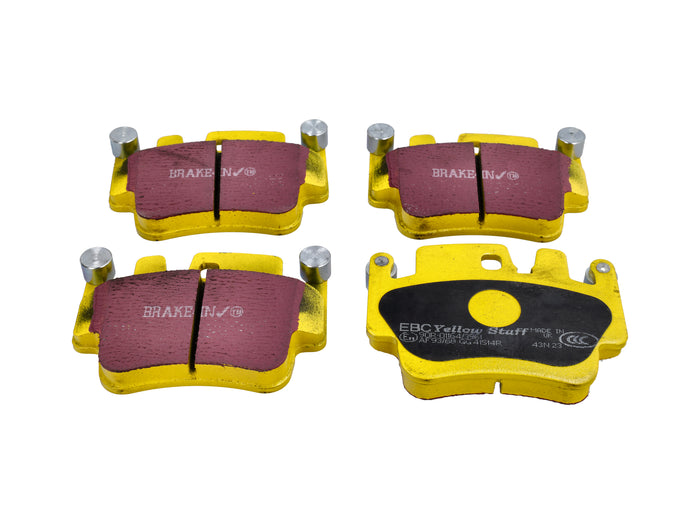 Porsche 996 / 997 / 986 Boxster / 987 Boxster / 987C Cayman YELLOW Brake Pads 'Fast Road' - EBC Brakes