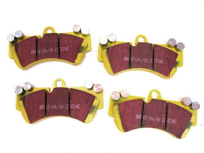 Porsche 955 Cayenne / 957 Cayenne YELLOW Brake Pads 'Fast Road' Front - EBC Brakes