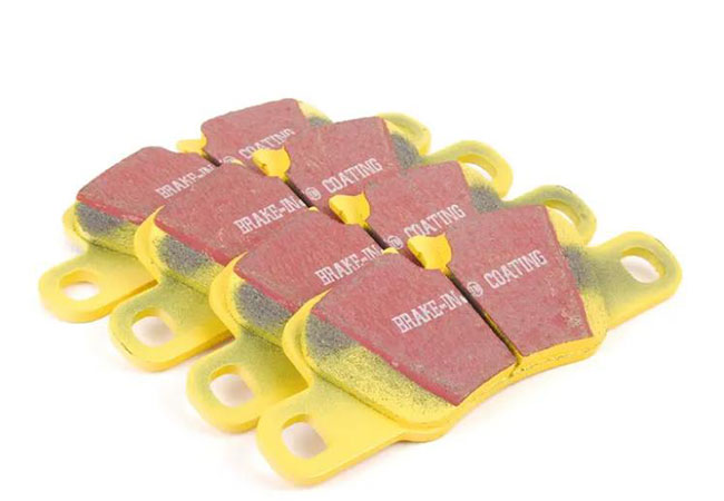 Porsche 970 Panamera YELLOW Brake Pads 'Fast Road' Front - EBC Brakes