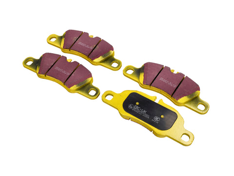 Porsche 997.2 Carrera / 991 Carrera / Boxster / Cayman YELLOW Brake Pads 'Fast Road' Front - EBC Brakes