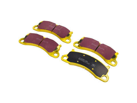 Porsche 991.1 / 991.2 Yellow Brake Pads 'fast Road' Front - EBC Brakes