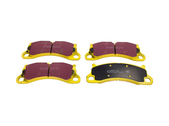 Porsche 991.1 / 991.2 Yellow Brake Pads 'fast Road' Front - EBC Brakes