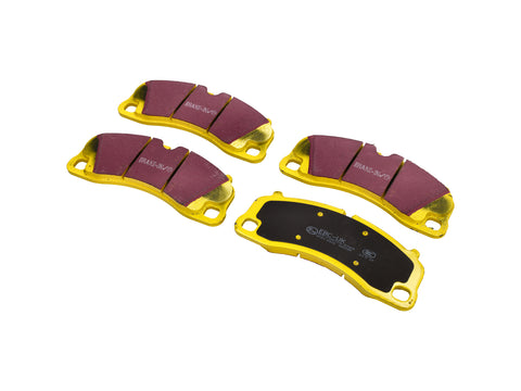 Porsche 991 GT3 / Turbo / 981 Cayman GT4 Yellow Brake Pads 'Fast Road' Front - EBC Brakes