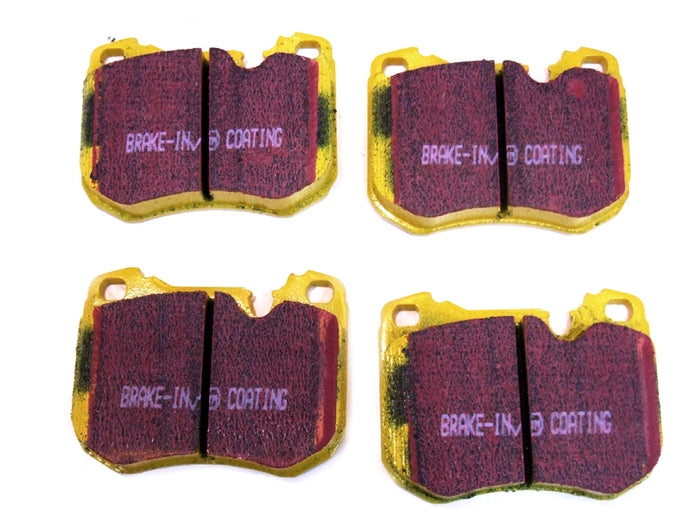 Porsche 928 / 944 YELLOW Brake Pads 'Fast Road' Front - EBC Brakes