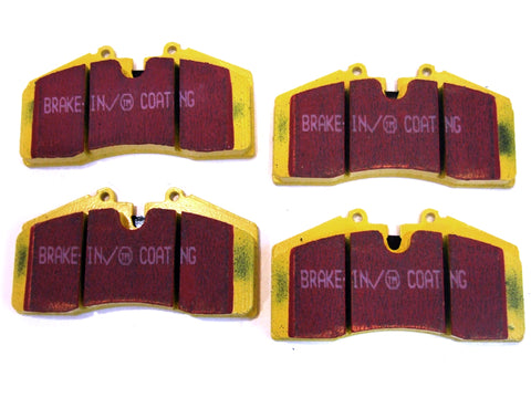 Porsche 964 / 965 / 993 / 928 / 968 / 944 YELLOW Brake Pads 'Fast Road' Front - EBC Brakes