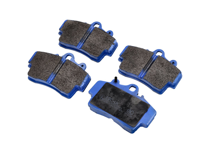 Porsche 986 Boxster / 987 Boxster / 987c Cayman Blue Brake Pads Ndx Race Front - EBC Brakes