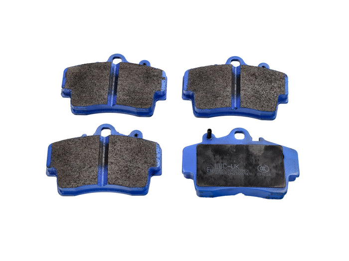 Porsche 986 Boxster / 987 Boxster / 987c Cayman Blue Brake Pads Ndx Race Front - EBC Brakes