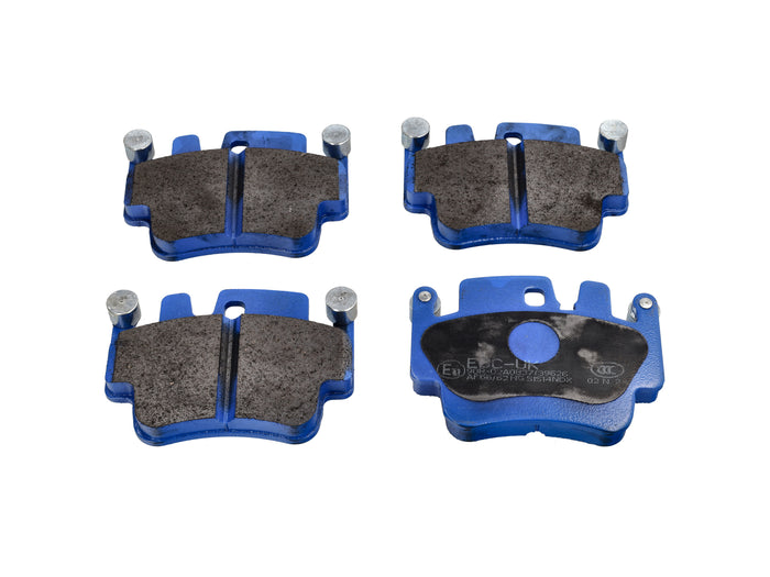 Porsche 996 / 997 / 986 Boxster / 987 Cayman Blue Brake Pads Ndx Race Front - EBC Brakes