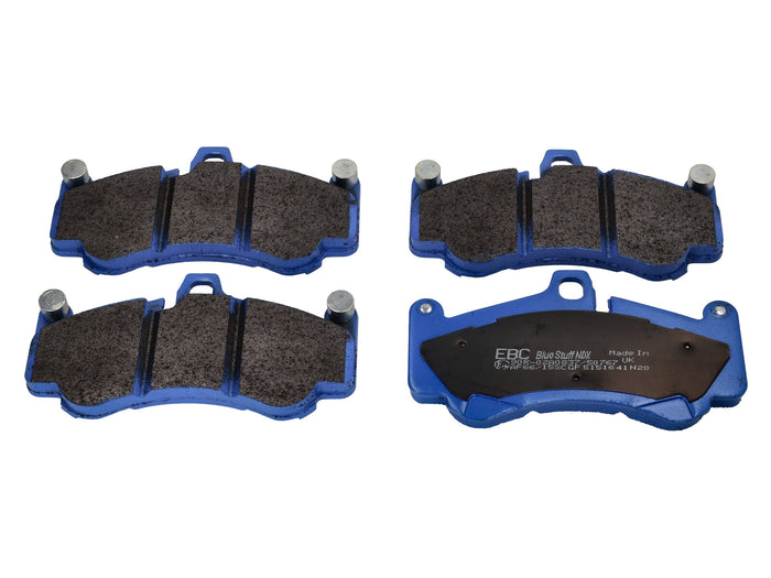 Porsche 996 Gt2/gt3 / 997 Turbo/gt3 Blue Brake Pads Ndx Race Front - EBC Brakes