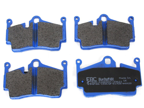 Porsche 987 Boxster / 987C Cayman Blue brake pads NDX RACE Rear - EBC Brakes