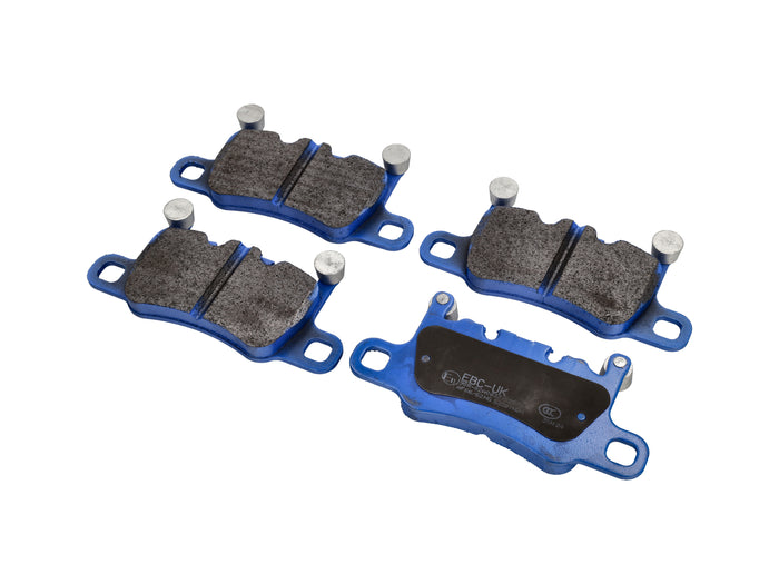 Porsche 991 Gt3 / Turbo / Cayman Gt4 Blue Brake Pads Street And Track Rear - EBC Brakes