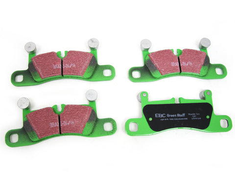 Porsche 958 Cayenne Green Brake Pads Rear - EBC Brakes