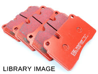 Porsche 991 Gt3 / Turbo Red Brake Pads 'road' Front - EBC Brakes