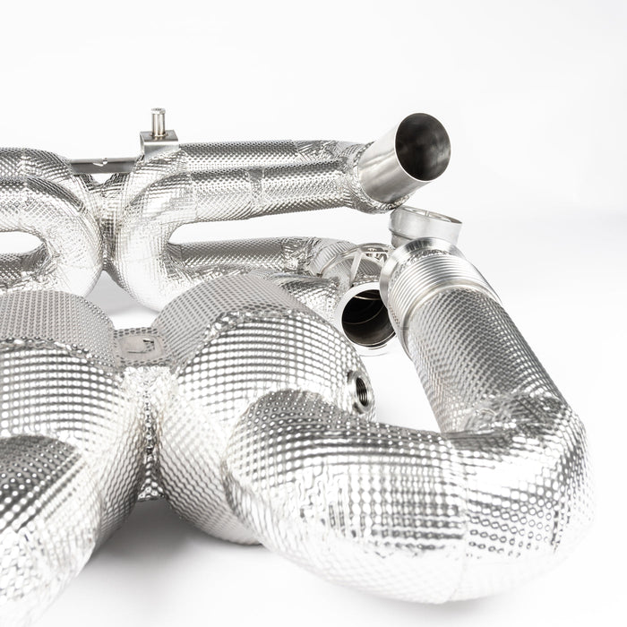 Porsche 918 Spyder Inconel Valved Race Pipe & Race Cats - JCR Development