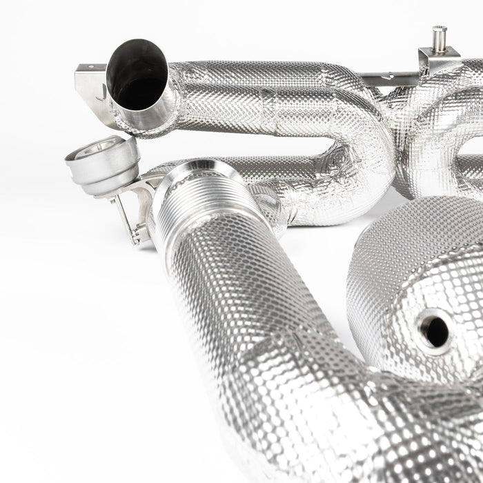 Porsche 918 Spyder Inconel Valved Race Pipe & Race Cats - JCR Development