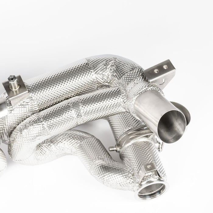 Porsche 918 Spyder Inconel Valved Race Pipe & Race Cats - JCR Development