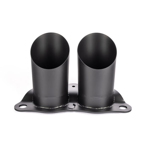 Porsche 992 GT3 OEM Replacement Titanium Tips (Megaphone – Black Coated) - JCR Development