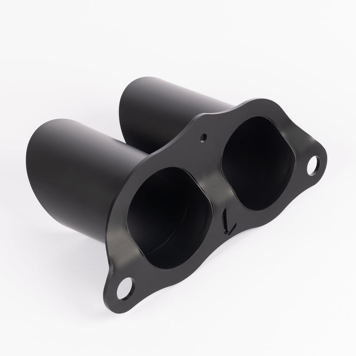 Porsche 992 GT3 OEM Replacement Titanium Tips (Megaphone – Black Coated) - JCR Development