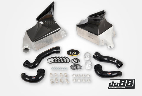 Porsche 911 Turbo (996) Intercooler kit MERA for OEM Y-pipe - DO88 Performance