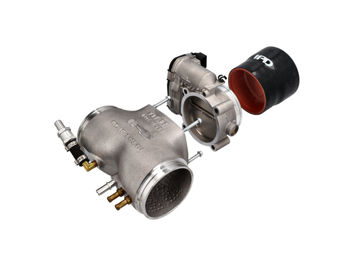 Porsche 997 Turbo IPD Intake Plenum "Competition" 82MM + Throttle Body - IPD Plenums