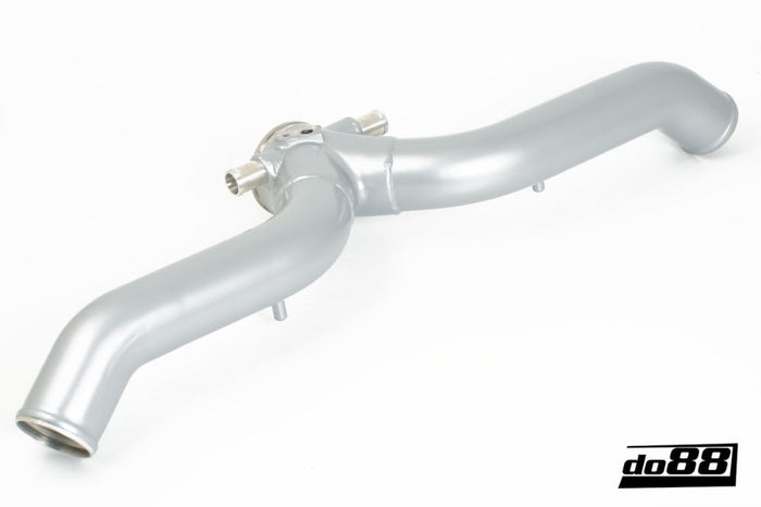 Porsche 997.2 Turbo 2010- Y-Pipe, Silver for OEM IC - DO88 Performance